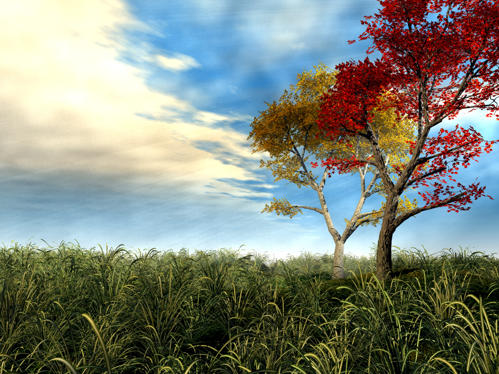 landscape Free 3D Landscape Wallpaper for Desktop | 1024 x 768