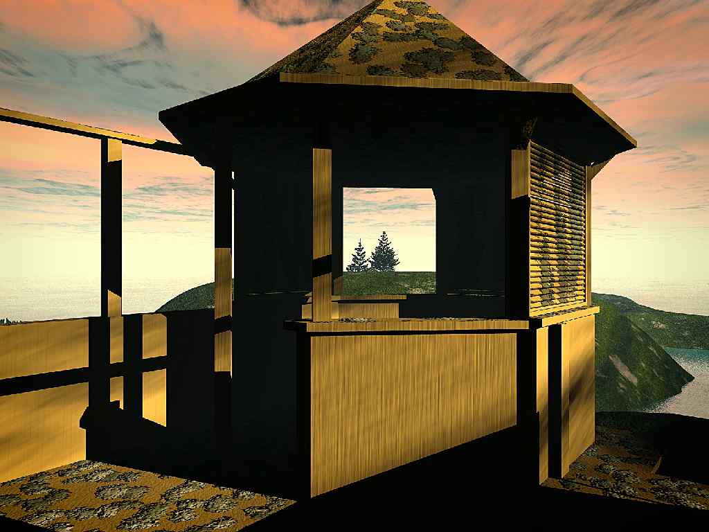 3d scene 104