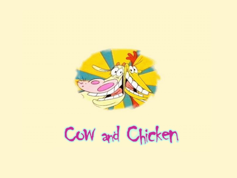 Cow and chicken 1