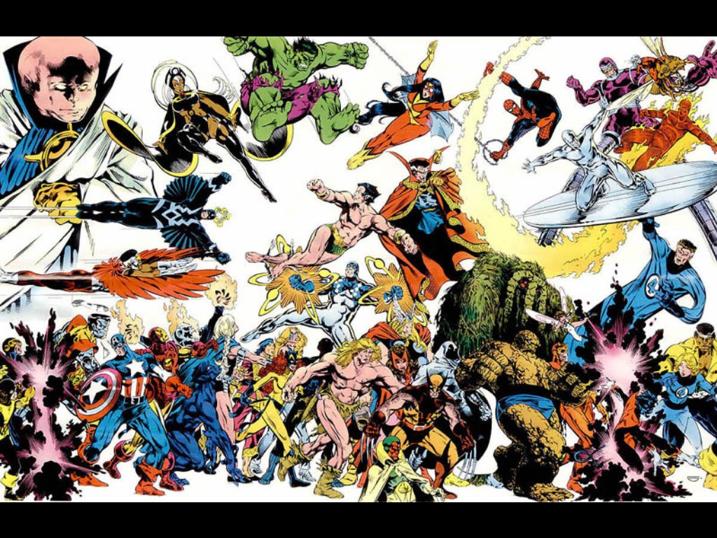 Marvel comics wallpaper 1
