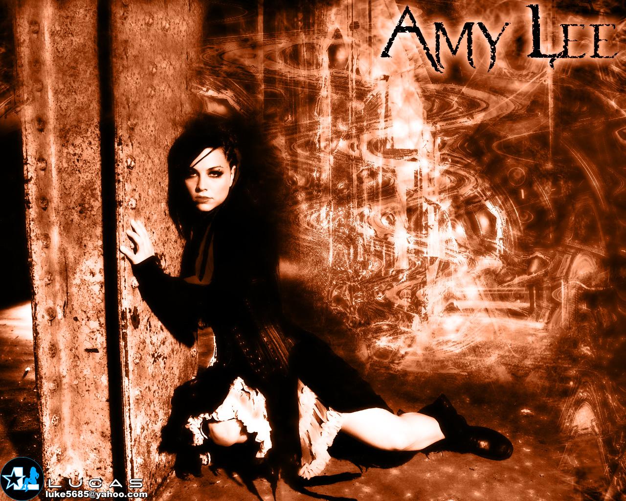You are viewing the Amy Lee wallpaper named 