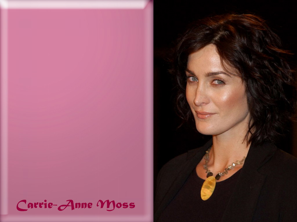 download carrie anne moss wallpaper, 