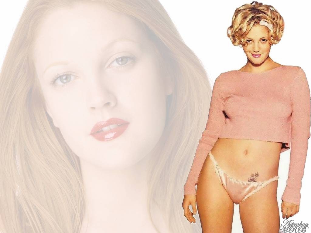 drew barrymore hot wallpaper