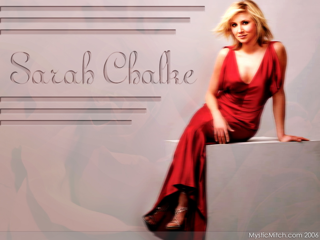 You are viewing the Sarah Chalke wallpaper named 