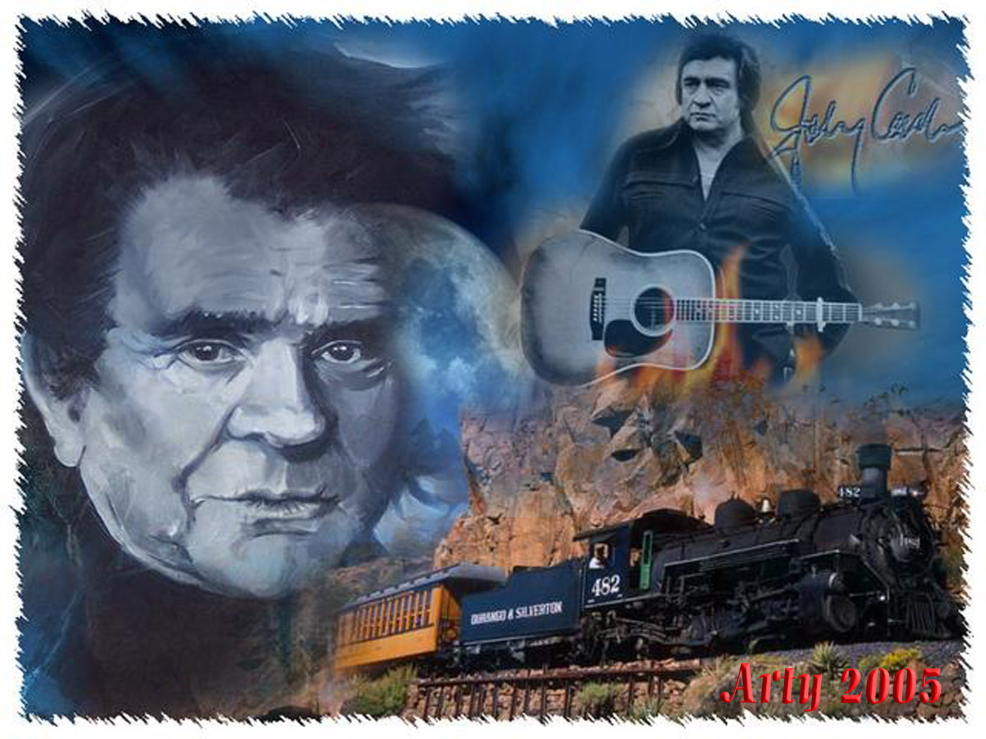 You are viewing the Johnny Cash wallpaper named Johnny cash 1.