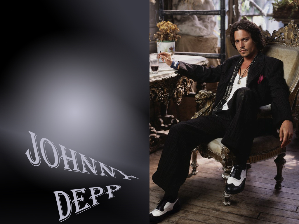 hot johnny depp wallpaper