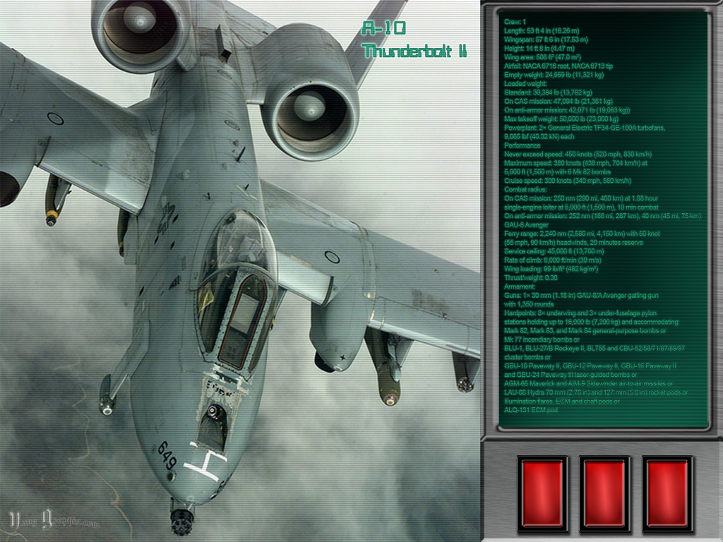 A 10 thunderbolt 1