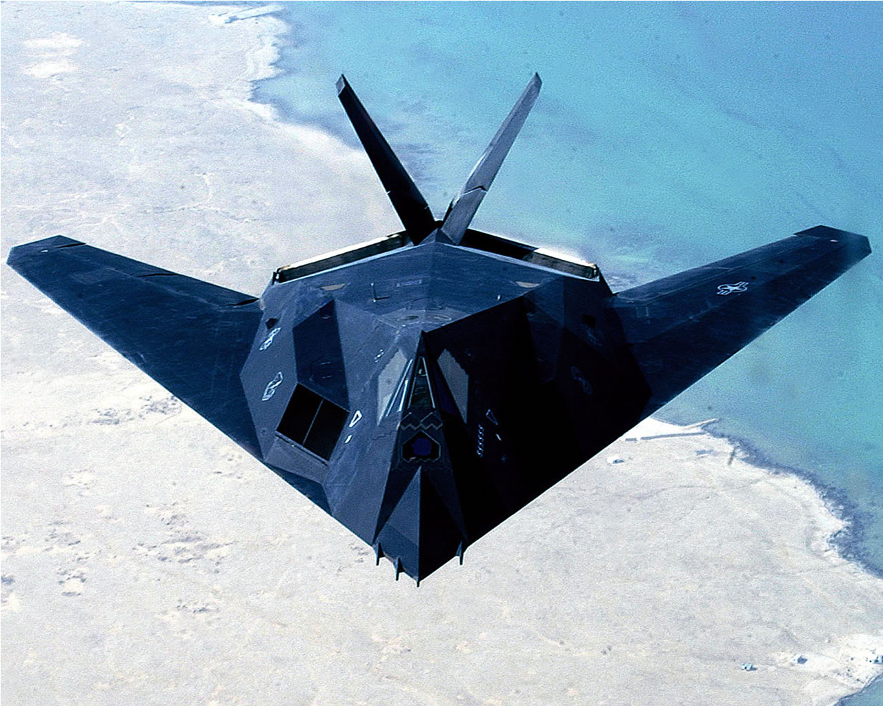 viewing the F17 Nighthawk